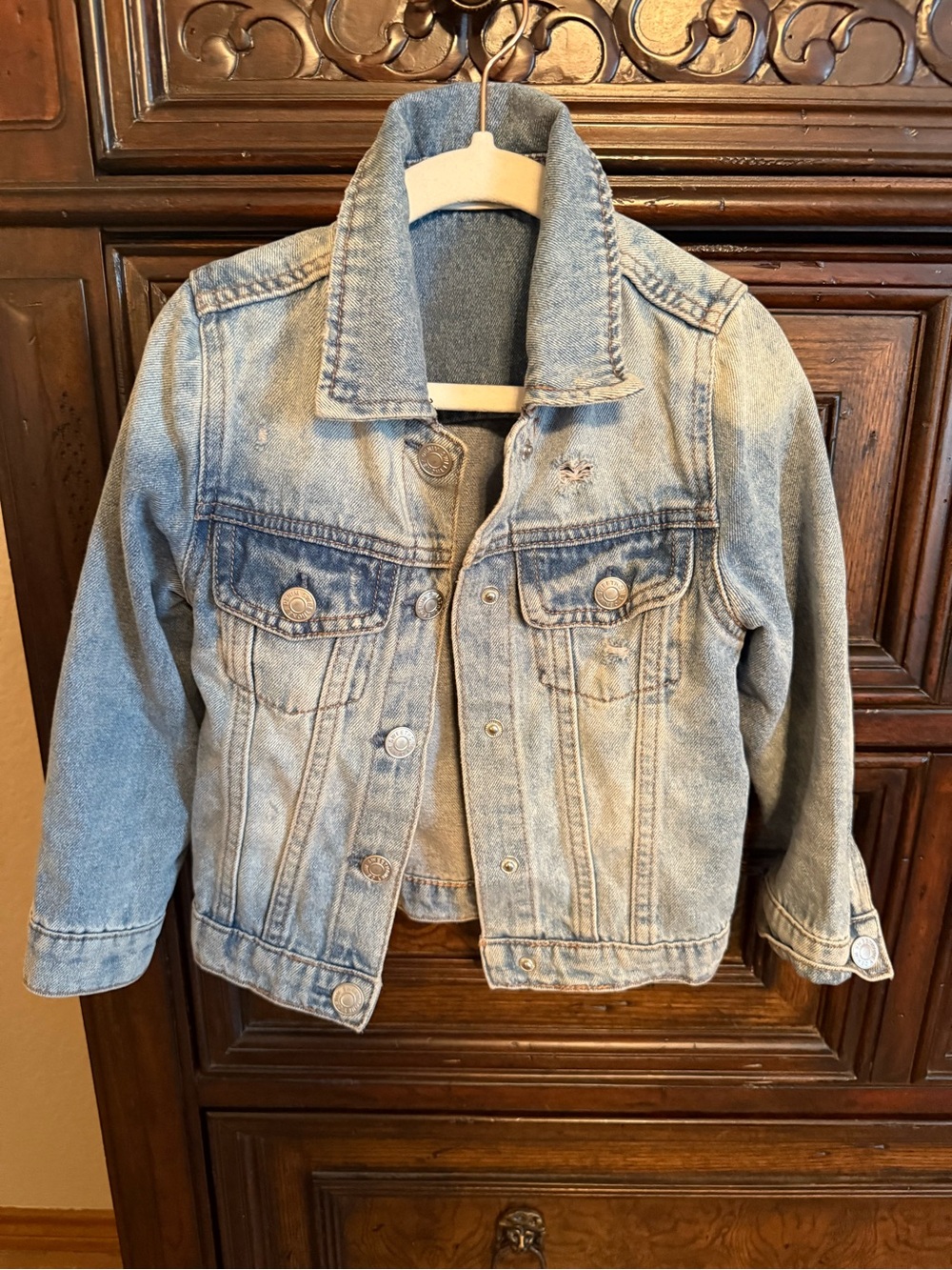 SweetHoney Light Blue Kids Denim Jean Jacket